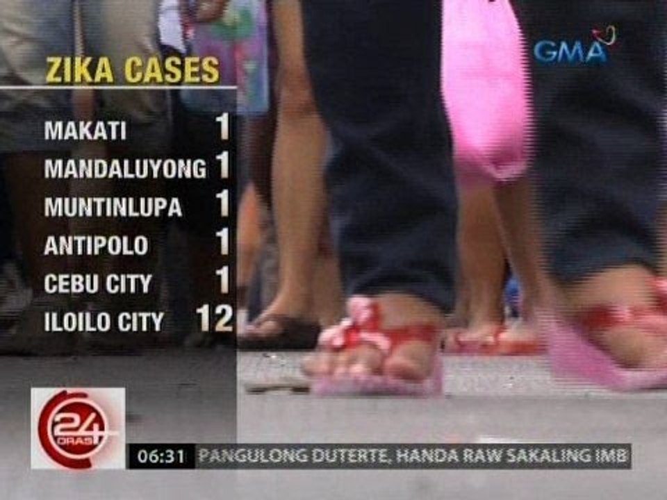 24 Oras: 2 bagong kaso ng Zika virus, naitala sa Metro Manila
