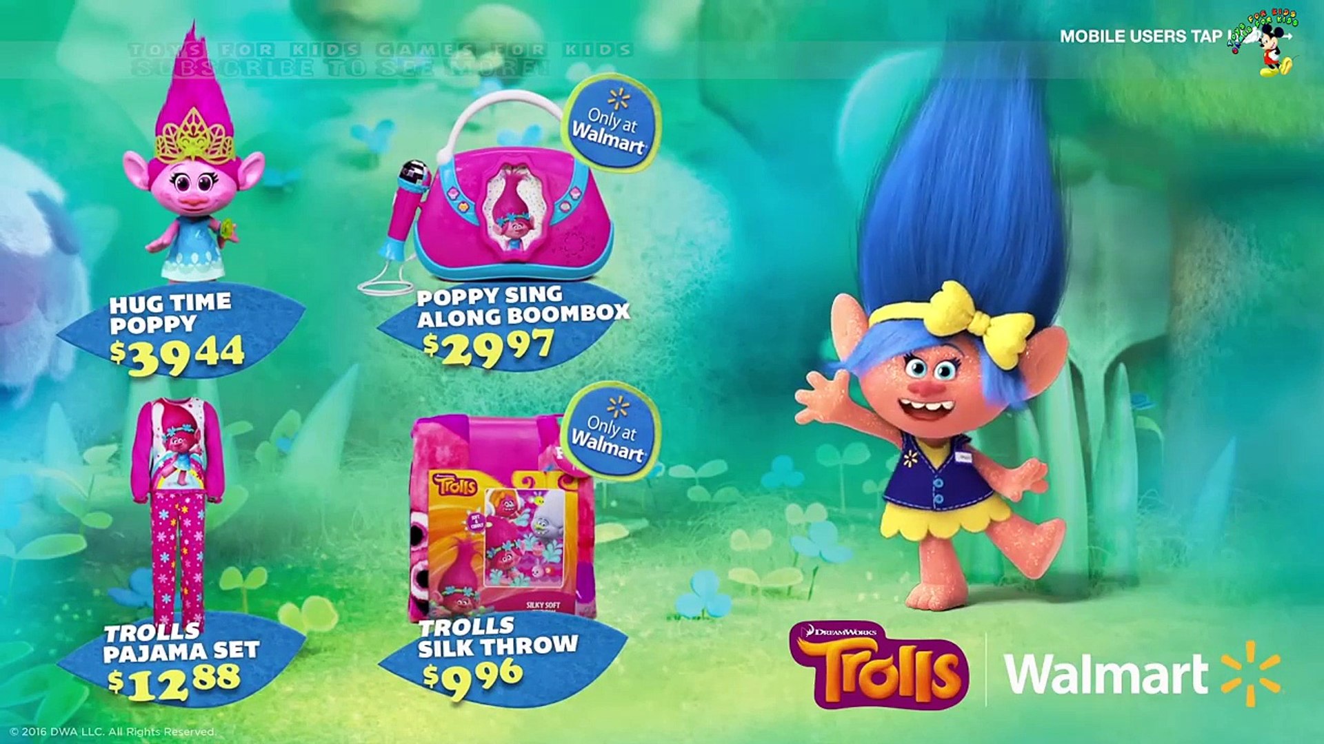 troll toys at walmart