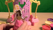(TOYS) Princesses Disney pâte à modeler ♡ Robes de Bal à décorer ♡ Play Doh Belle et Raiponce