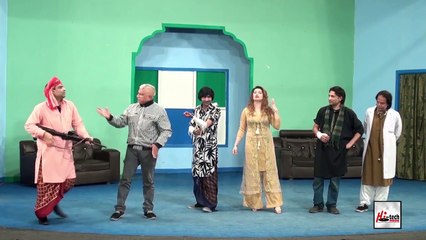 BIRJU AUR SAJAN ABBAS KI LARAI - PAKISTANI STAGE DRAMA FULL COMEDY CLIP-RQZK-g7sFCI