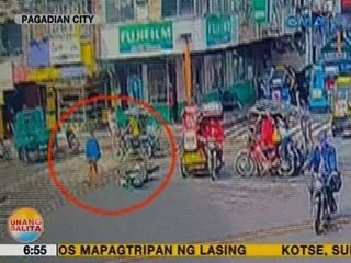 UB: Motorsiklo at tricycle, nagbanggaan sa Pagadian City