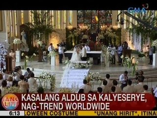 UB: Kasalang AlDub sa Kalyeserye, nag-trend worldwide