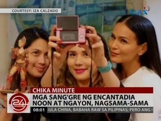 24 Oras: Mga sang'gre ng Encantadia noon at ngayon,  nagsama-sama