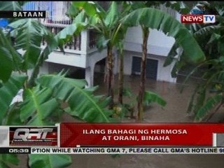 QRT: Ilang bahagi ng Hermosa at Orani, binaha
