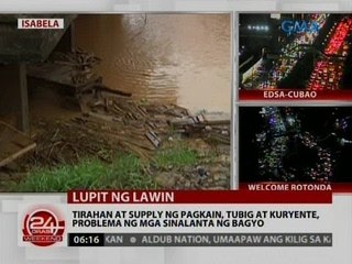 24 Oras: Tirahan at supply ng pagkain, tubig at kuryente, problema ng mga sinalanta ng bagyo