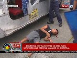 SONA: Driver ng jeep na kinuyog ng mga pulis, hiling ay hustisya
