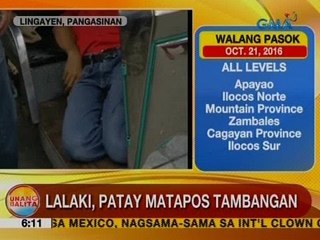 UB: Lalaki, patay matapos tambangan sa Pangasinan