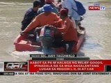 Relief goods para sa mga nasalanta ng bagyo sa Region I, II, III at CAR, ipinadala na