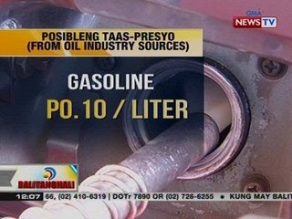 BT: Oil price adjustment