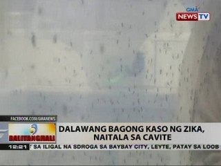 BT: Dalawang bagong kaso ng zika, naitala sa Cavite