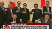 24 Oras: Japanese PM Shinzo Abe, ginaya ang signature fist pose ni Pres. Duterte