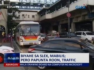 Download Video: SAKSI: Biyahe sa SLEX, mabilis; Pero papunta doon, matraffic