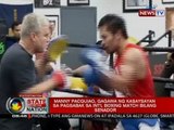 SONA: Manny Pacquiao, gagawa ng kasaysayan sa pagsabak sa int'l boxing match bilang senador