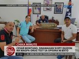 24 Oras: Cesar Montano, sinamahan si Epy Quizon na magpa-drug test sa opisina ni Bato