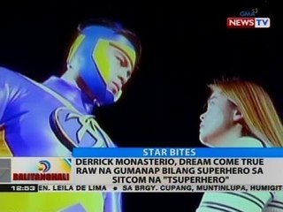 Derrick Monasterio, dream come true raw na gumanap bilang superhero sa sitcom na 'tsuperhero'