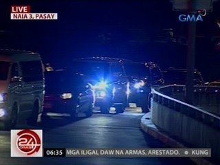 24 Oras: Trapiko papuntang NAIA Terminal 3, masikip na