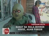 24 Oras: Bahay na mala-horror house, agaw pansin