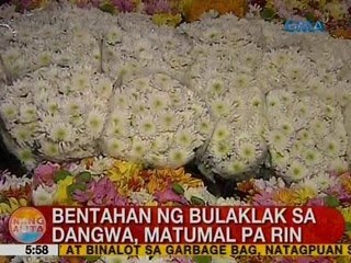 UB: Bentahan ng bulaklak sa Dangwa, matumal pa rin