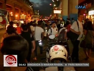 24 Oras: Serbisyo ng MRT, muling naantala dahil sa problema sa power supply