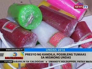 BT: Presyo ng kandila, posibleng tumaas sa mismong Undas