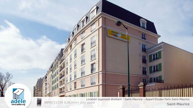 Location logement étudiant - Saint-Maurice - Appart'Etudes Paris Saint-Maurice