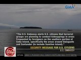 24 Oras: U.S. citizens, inalerto kaugnay ng umano'y kidnapping plot sa Southern Cebu