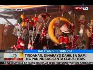 Tindahan, dinarayo dahil sa dami ng panindang Santa Claus items
