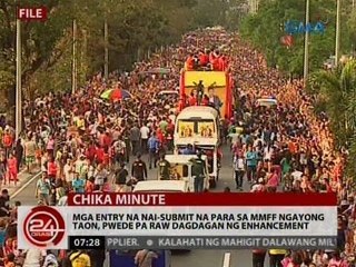 Mga entry na nai-submit na para sa MMFF ngayong taon, pwede pa raw dagdagan ng enhancement