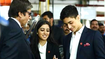 Download Video: Amitabh Bachchan Gets EMOTIONAL After Meeting Navya & Agastya