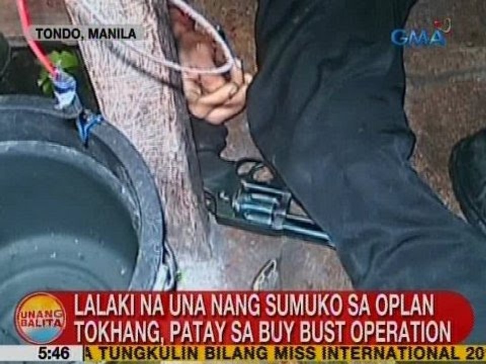 UB: Lalaki na una nang sumuko sa Oplan Tokhang, patay sa buy bust operation sa Tondo