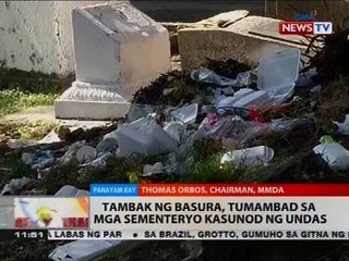 BT: Tambak ng basura, tumambad sa mga sementeryo kasunod ng Undas
