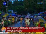 UB: Mga bumibisita sa  Manila South Cemetery, kakaunti pa lang