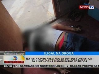 BT: Isa patay, pito arestado sa buy-bust operation sa junkshop na pugad umano ng droga