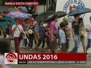 24 Oras: Batang 2-anyos, naligaw sa Manila South Cemetery nang malingat ang kanyang ina