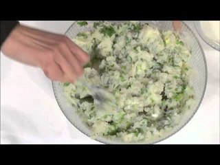 سمكة فرن - بطاطس بيورية بالاعشاب - سموذى الرمان والخوخ | حلو وحادق حلقة كاملة