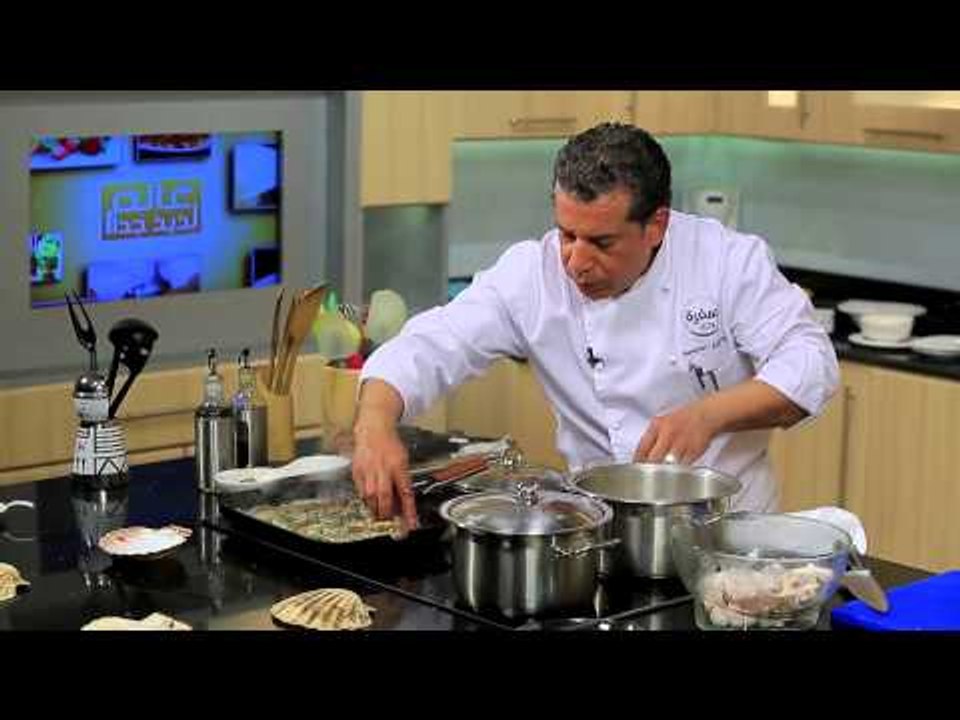 أرز بالجزر - سلطة أخطبوط - بحريات مشويه #عالم_ل...