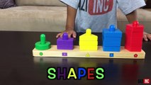 Learning Colors, Shapes and Counting Numbers for Toddlers and Preschool Children.