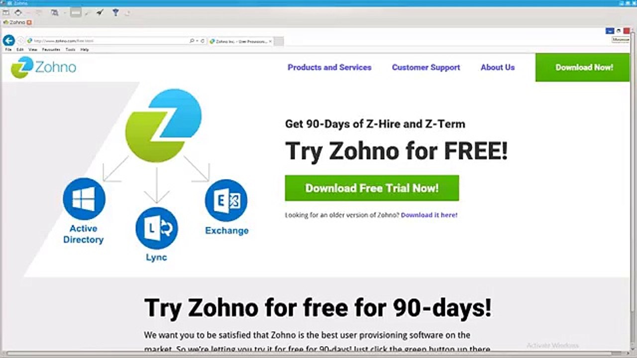 Spend less time on user provisioning with Zohno Z-Hire and Z-Term!