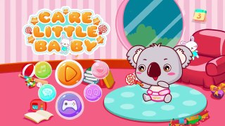 Baby Care Kids Games Fun Playtime, Diaper Change, Feed & Bed time  part 1