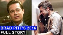 Brad Pitt's 2016 REVIEW  Full Year Story  Brangelina DIVORCE  Allied