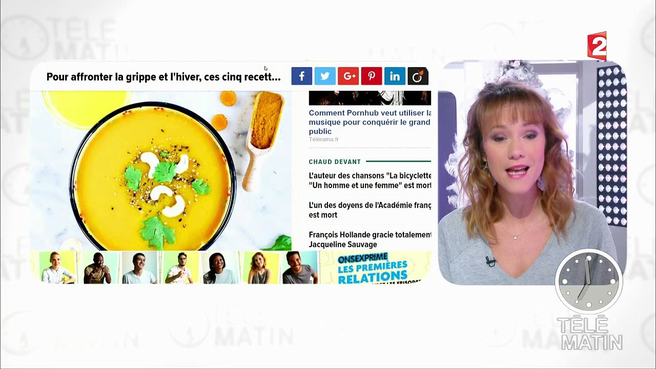 5 recettes pour affronter la grippe