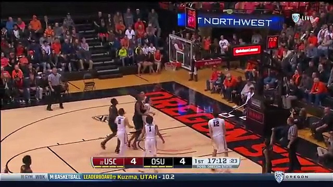 Men's Basketball USC 70, Oregon State 63 - Highlights 12-28-16