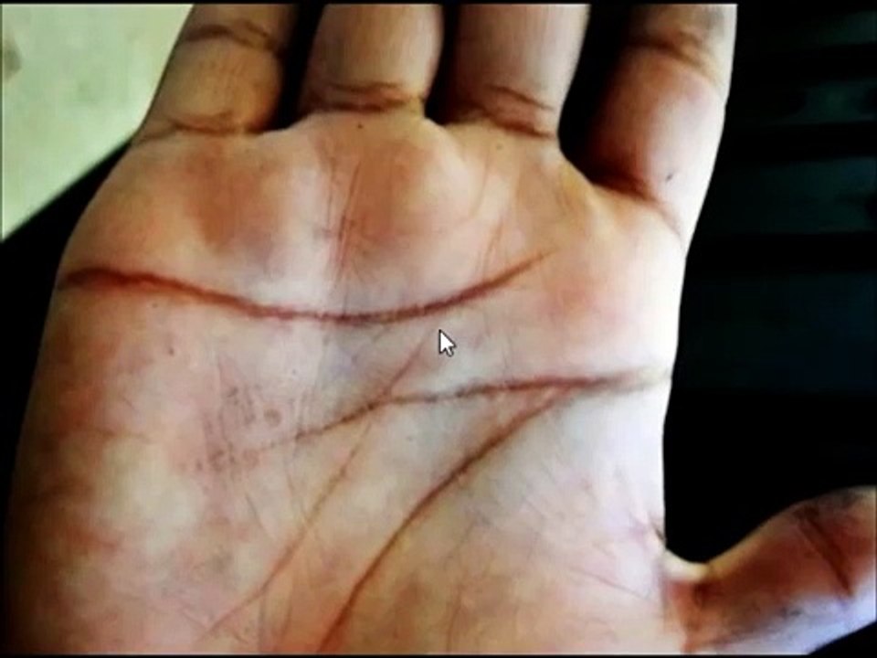 भाग्य रेखा-LINE OF FATE (LUCK)