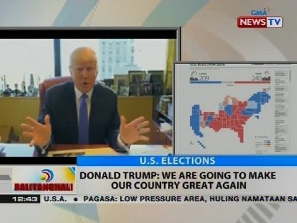 BT: Donald Trump: We are going to make our country great again