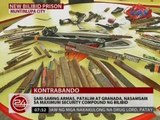 24 Oras: Sari-saring armas, patalim at granada, nasamsam sa Maximum Security Compound ng Bilibid