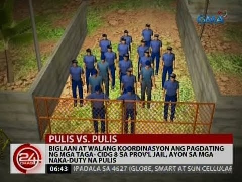 Biglaan at walang koordinasyon ang pagdating ng mga taga-CIDG 8, ayon sa mga naka-duty na pulis