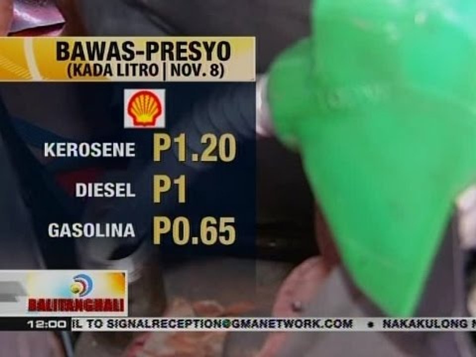 BT: Oil price rollback