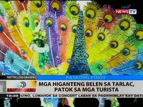 BT: Mga higanteng belen sa Tarlac, patok sa mga turista
