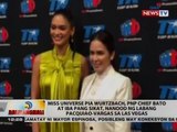 Miss Universe Pia Wurtzbach, PNP Chief Bato at iba pang sikat, nanood ng labang Pacquiao-Vargas