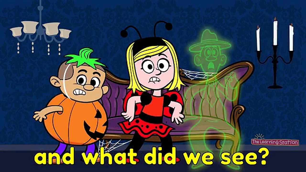 Haunted House ♫ Halloween Songs for Children & Kids ♫ Halloween Kids Song ♫ by The Learning Station